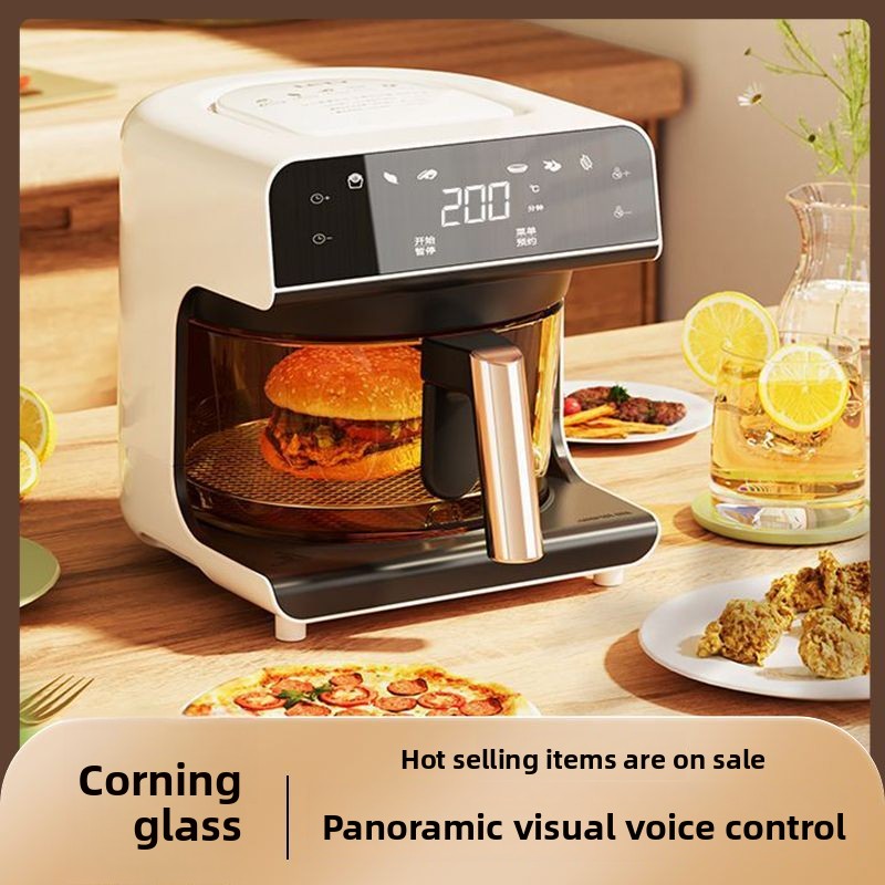 Smart Home Oven - Friggitrice ad aria visiva, timer domestico