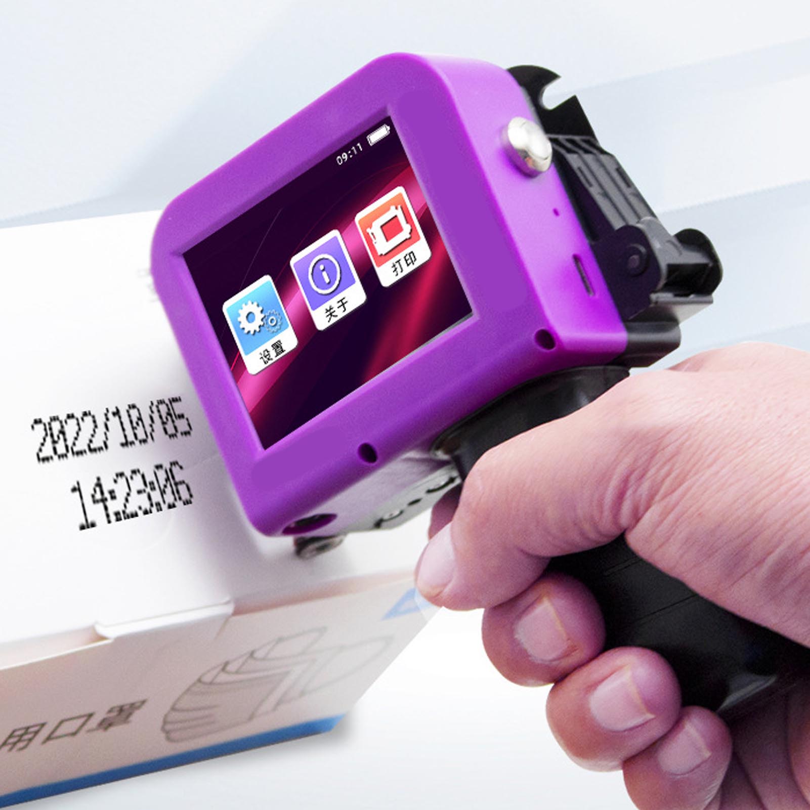 Smart Home Qr Code - Stampante a Getto d'Inchiostro Portatile DP19,