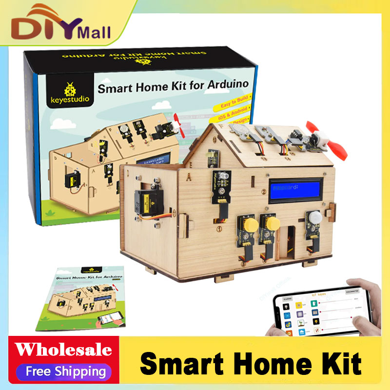 Smart Home Project - Keyestudio Smart IoT Home Kit con