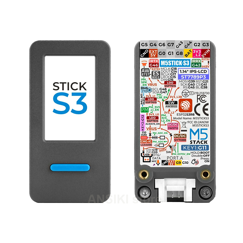 Smart Home Iot - M5Stack M5StickS3 ESP32-S3 Kit di Sviluppo