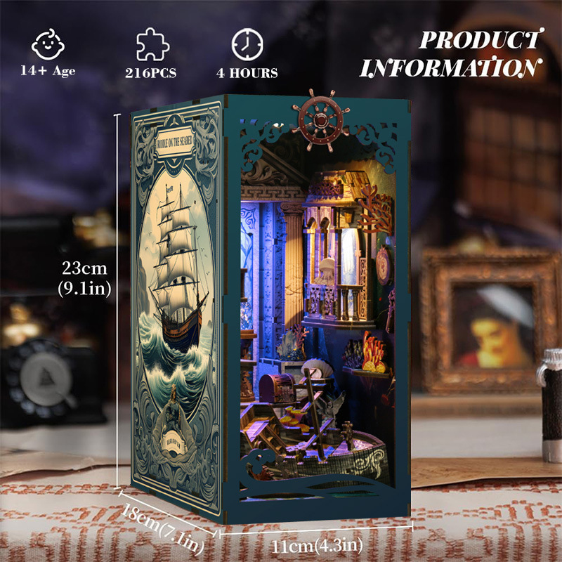 Smart Home Package - Puzzle 3D in Legno Fai-da-Te, Kit