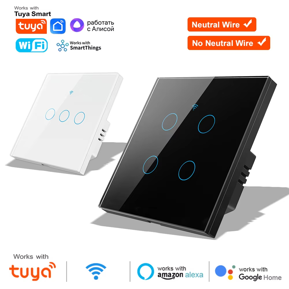 Smart Home Switch - Interruttore Smart WiFi RF 433MHz Touch