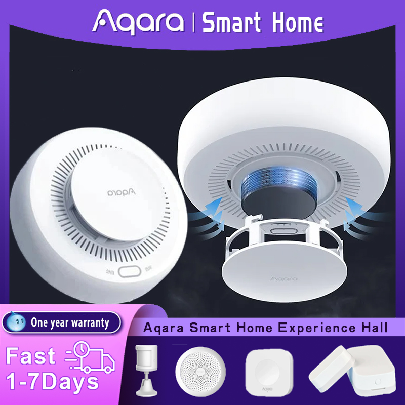 Smart Home Xiaomi App - Aqara Sensore rilevatore di fumo intelligente
