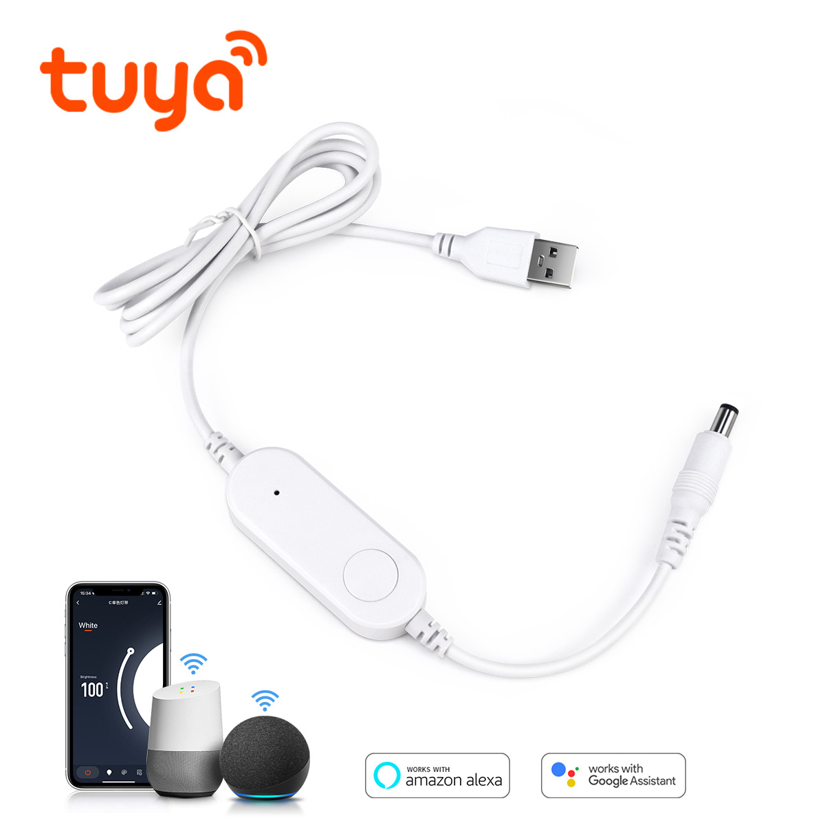 Smart Home Llm - Controller per strisce LED USB TUYA
