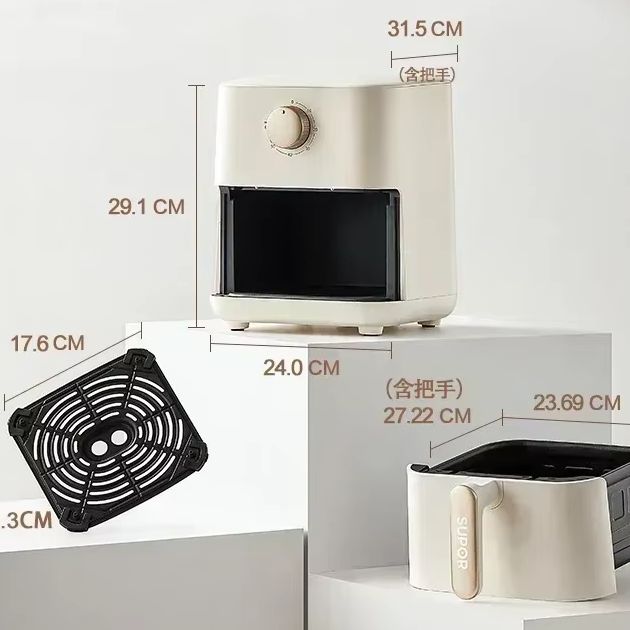Smart Home Oven - Friggitrice ad aria di grande capacità,