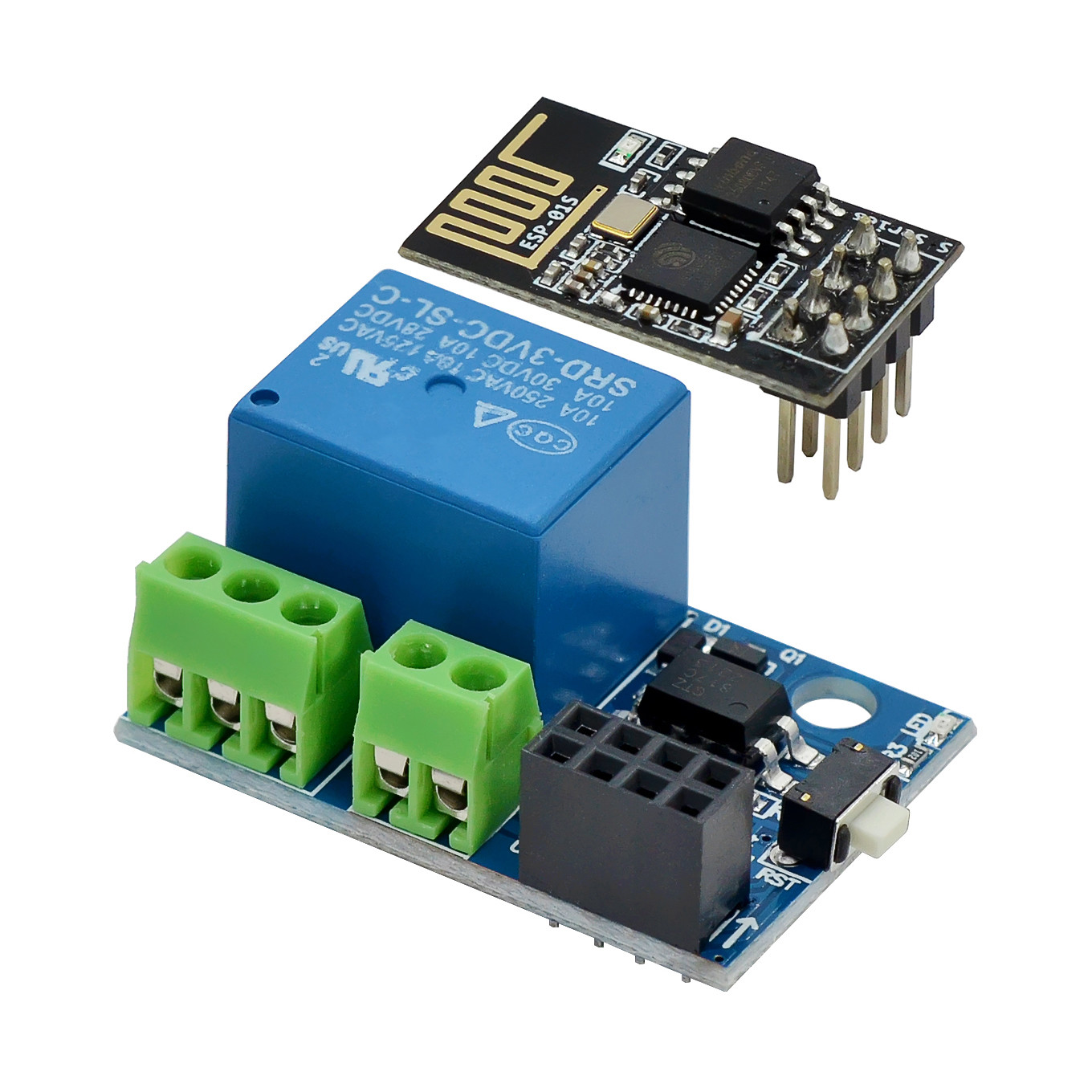 Smart Home Arduino Project - ESP-01S Modulo Relè WiFi 5V 10A