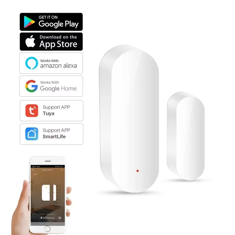 Wireless Door Sensor - Tuya Smart WiFi Sensore porta Smart
