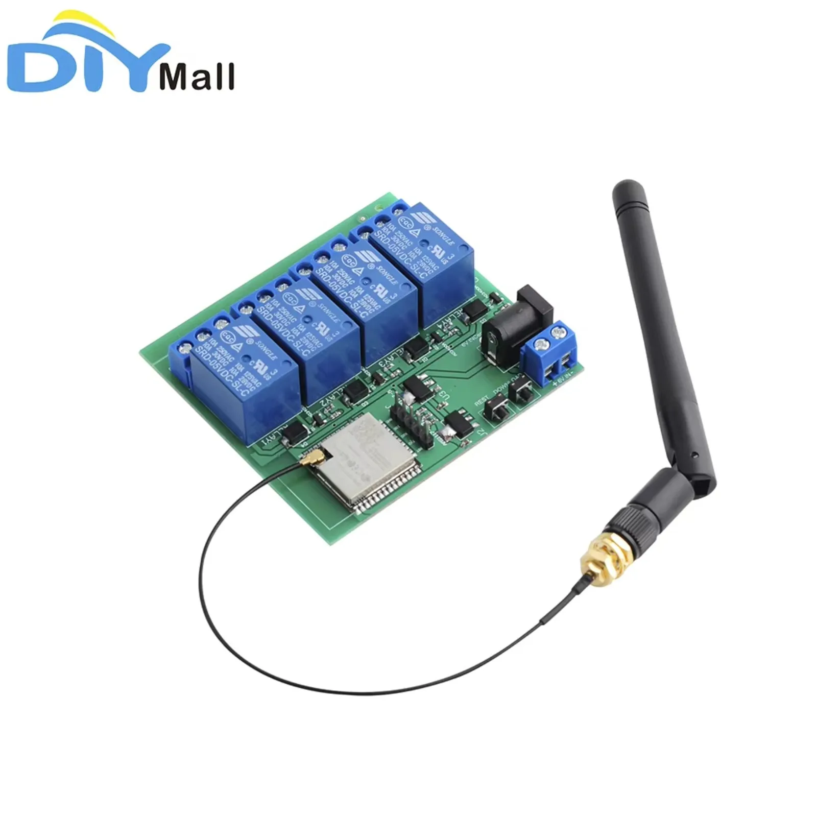 Smart Home Project - Modulo Relè Wireless a 4 Canali