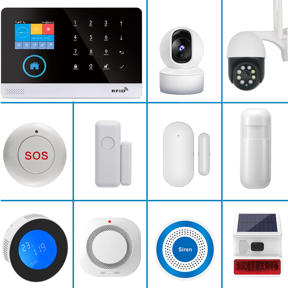 Home Automation Kit - Dispositivo di Allarme Intelligente PGST, Rilevatore