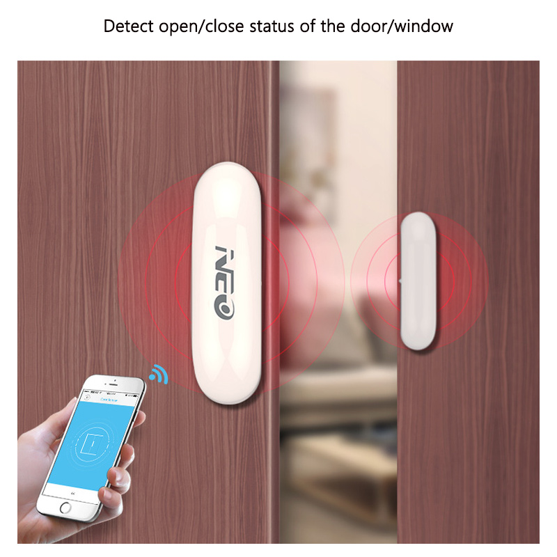 Wireless Door Sensor - Rilevatore Magnetico Intelligente Wireless per Porte