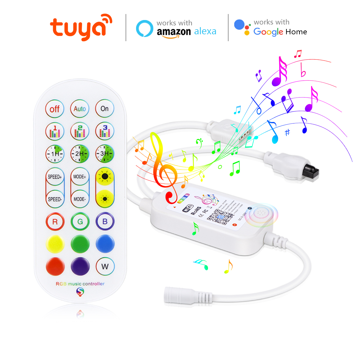 Smart Home Llm - Controller LED RGB per casa intelligente,