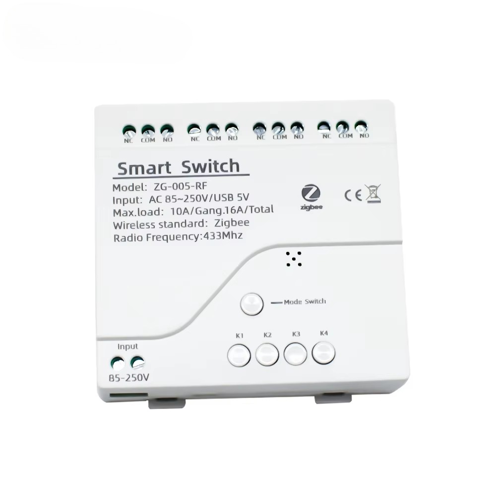 Smart Home Switch - Modulo Relè Zigbee Tuya 4CH USB