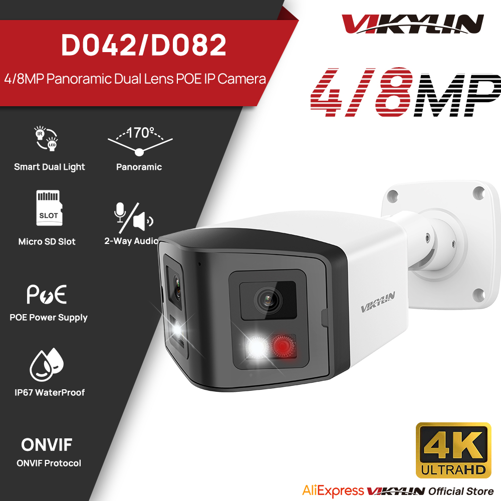 Smart Home Nas - VIKYLIN 170 ° Telecamera di Sicurezza