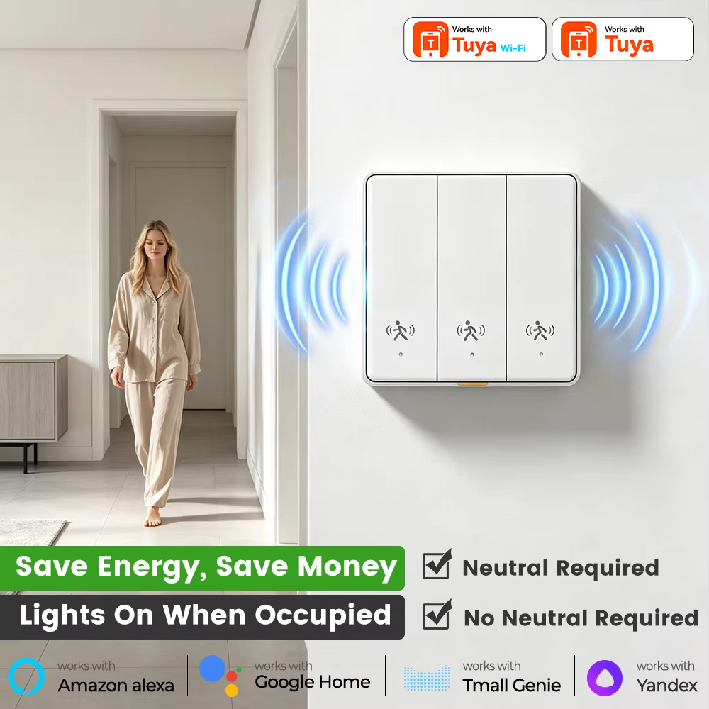 Smart Home Qr Code - Interruttore Radar di Presenza Umana 10G