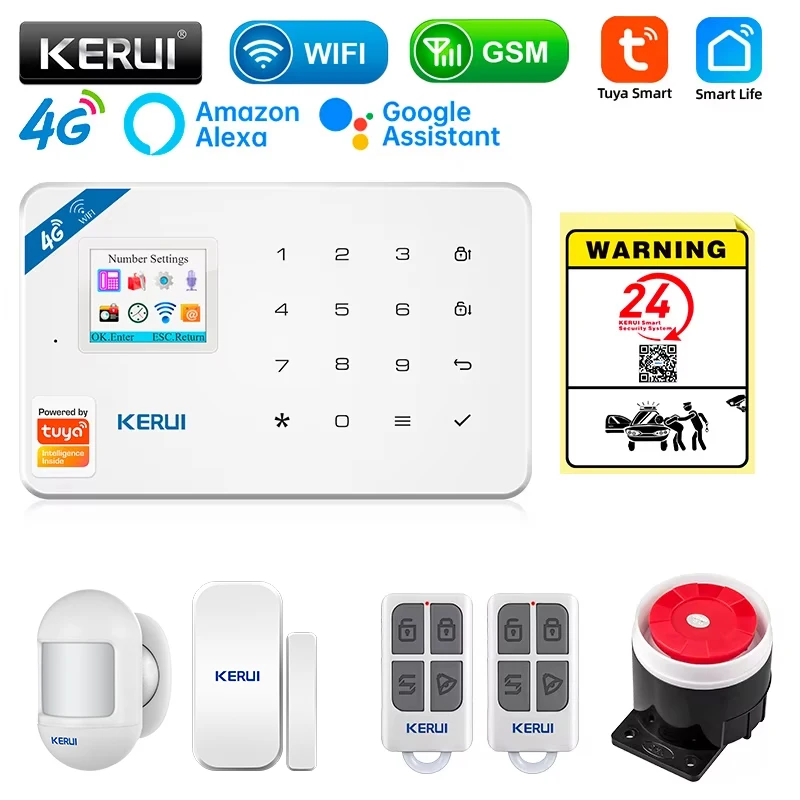Home Automation Kit - KERUI Kit sistema di allarme di