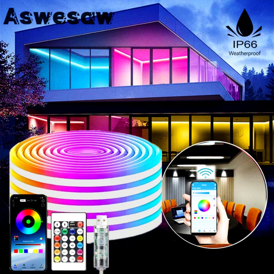 Smart Home Llm - Strisce al neon RGB con controllo