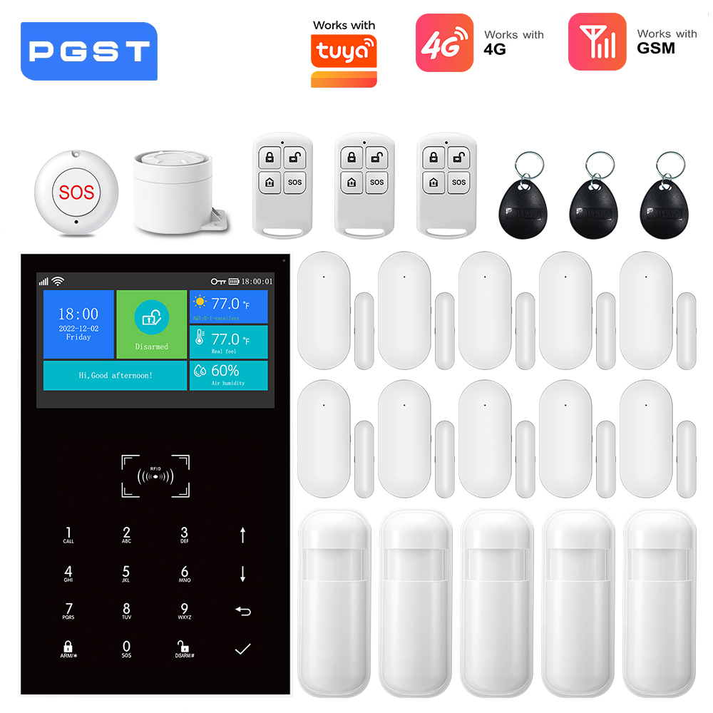 Smart Home Package - Sistema di Allarme 4G GSM WiFi
