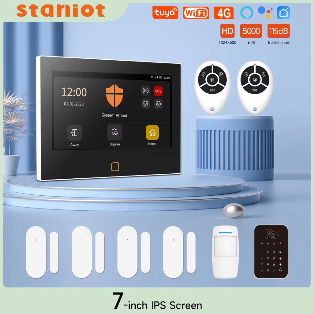Smart Home Package - Staniot 7 pollici HD sistema di