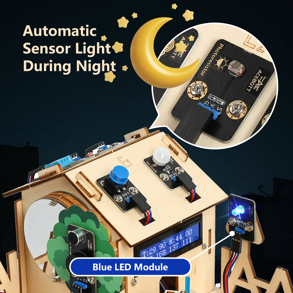 ACEBOTT Kit Starter STEM STEAM - Smart Home Arduino Project recensione e prezzo