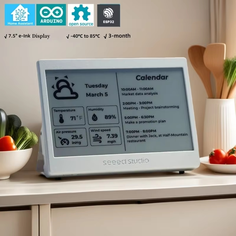 XIAO ESP32 ePaper Panel Scherm - Smart Home Arduino Project recensione e prezzo