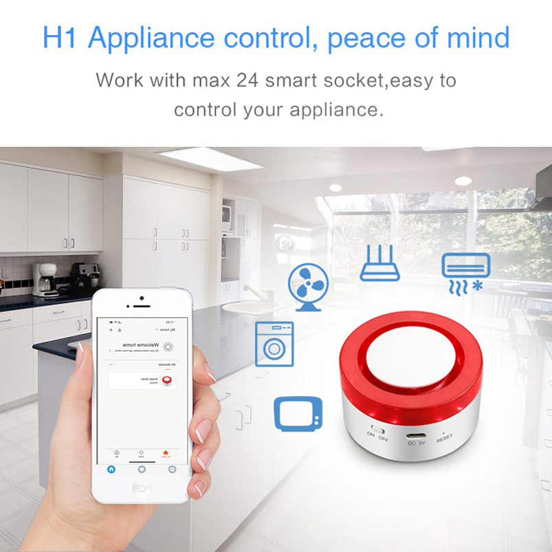 WiFi Tuya Sistema di Allarme D - Home Automation Kit recensione e prezzo