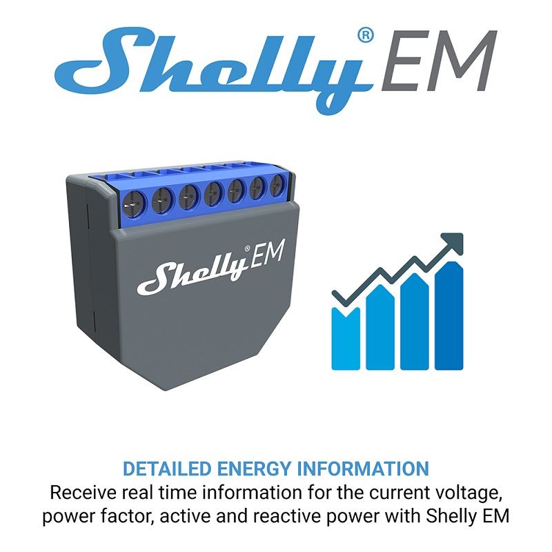 SHELLY EM Interruttore Intelli - Smart Home Switch recensione e prezzo
