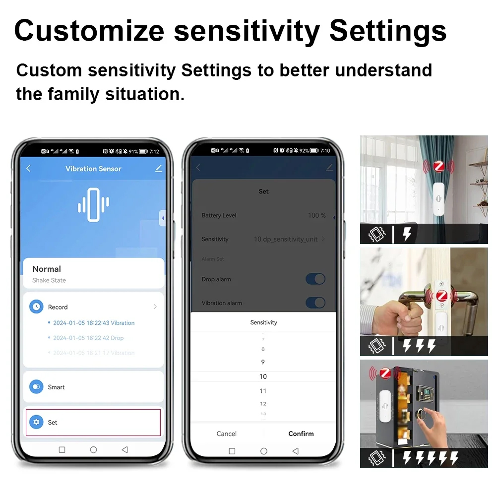 Smart ZigBee Sensore di Vibraz - Smart Home Project recensione e prezzo