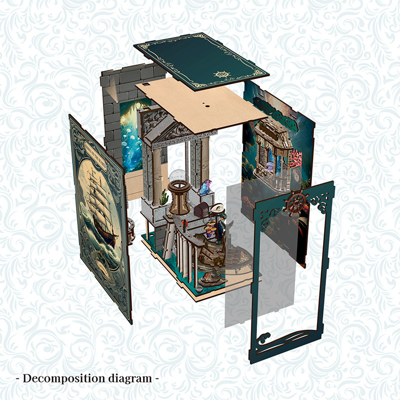 Puzzle 3D in Legno Fai-da-Te,  - Smart Home Package recensione e prezzo