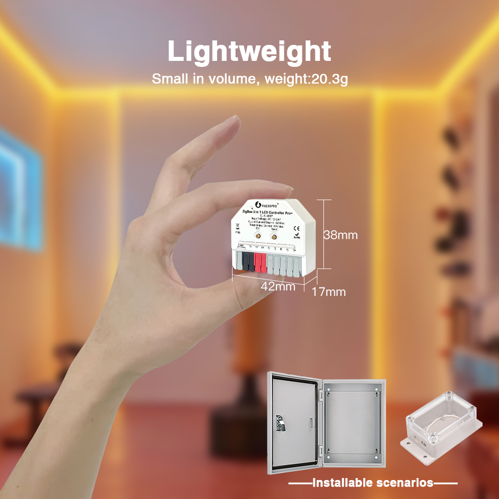 10P Gledopto Zigbee 3.0 Pro +  - Smart Home Llm recensione e prezzo
