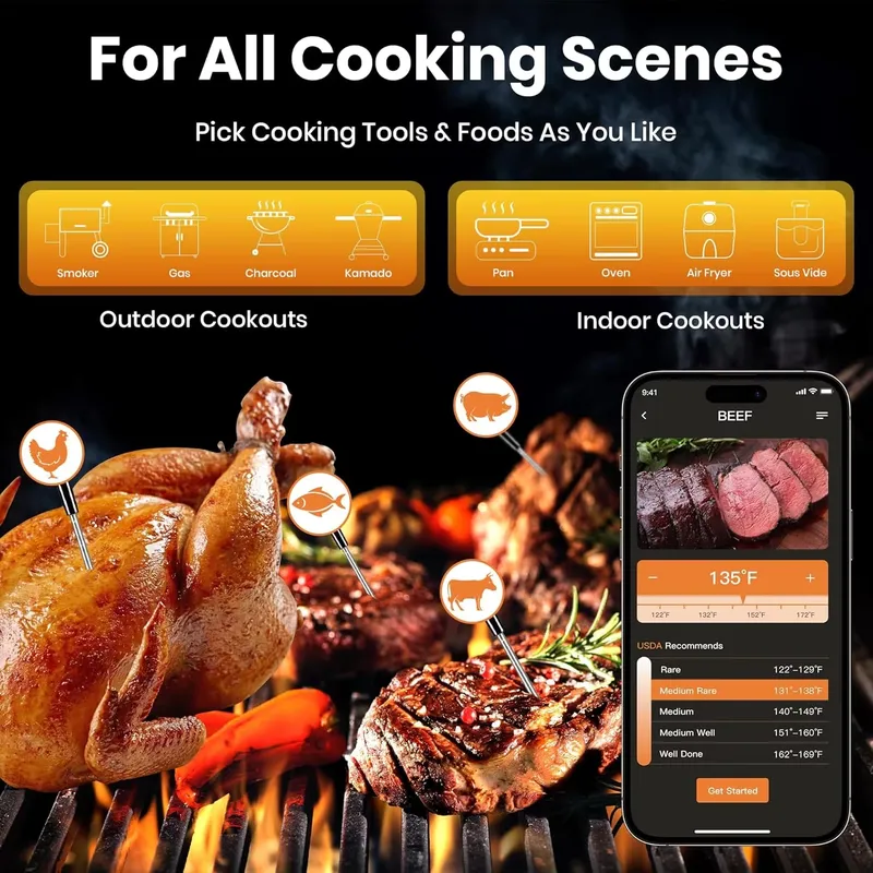 【CHIMU HOME】Termometro per car - Smart Home Oven recensione e prezzo