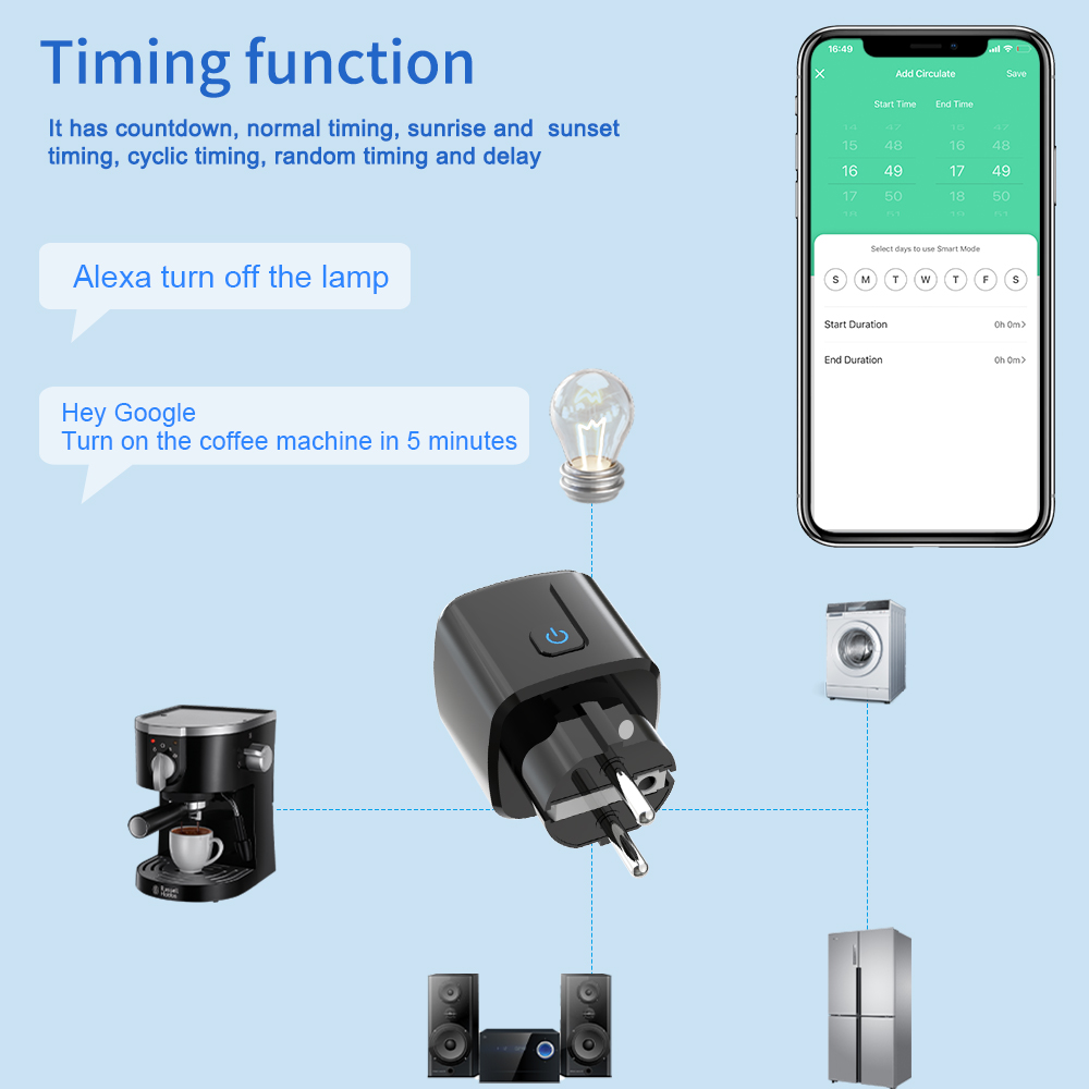 Presa Intelligente Tuya WiFi c - Smart Home Project recensione e prezzo