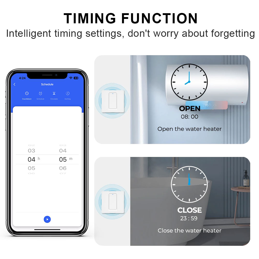 Interruttore scaldabagno intel - Smart Home Integration recensione e prezzo