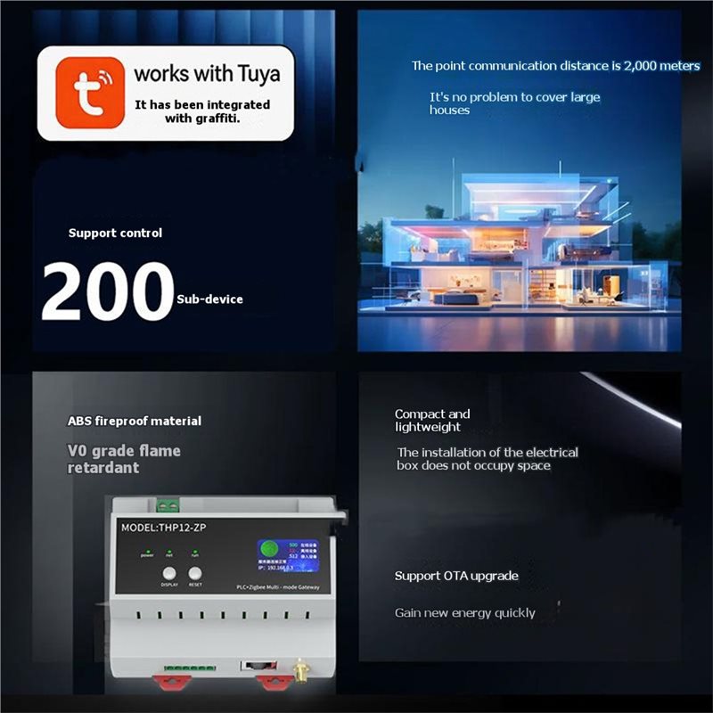 B23B Tuya Smart PLC Zigbee Gat - Smart Home With Plc recensione e prezzo