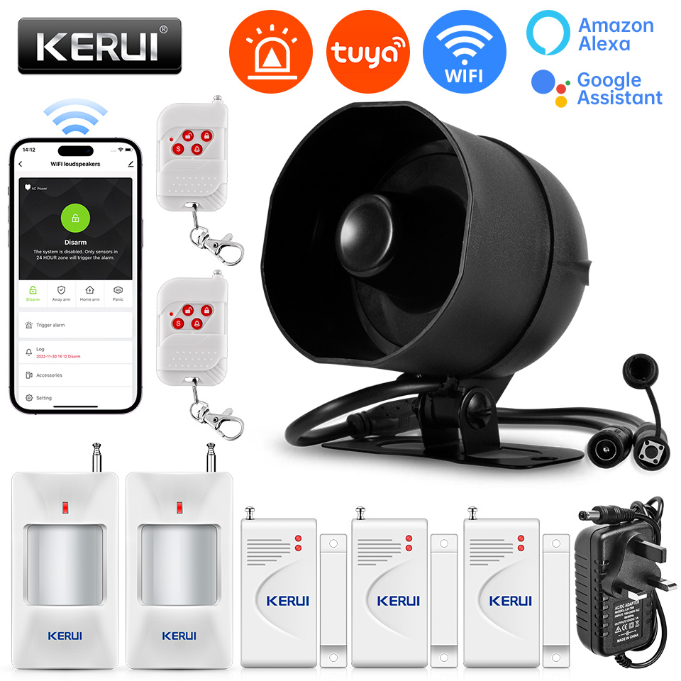 KERUI 120db Sirena Sistema di  - Home Automation Kit recensione e prezzo