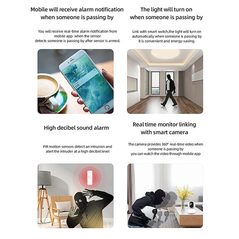 Tuya WiFi Zigbee PIR sensore d - Smart Home Ir recensione e prezzo