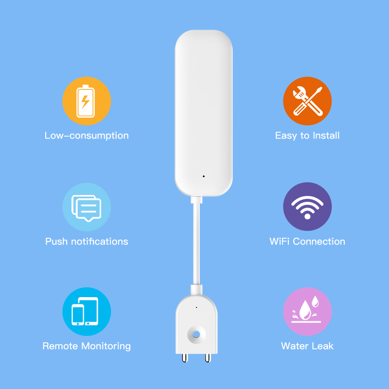 Tuya WiFi ZigBee Sensore acqua - Smart Home Iot recensione e prezzo