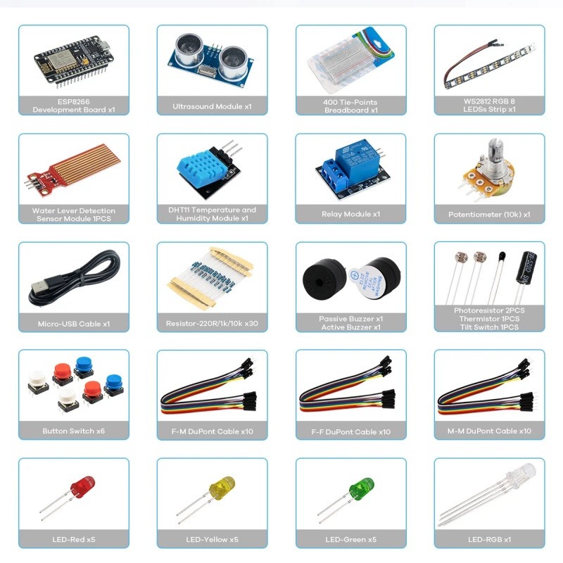 ESP8266 Starter Kit scheda di  - Smart Home Arduino Project recensione e prezzo