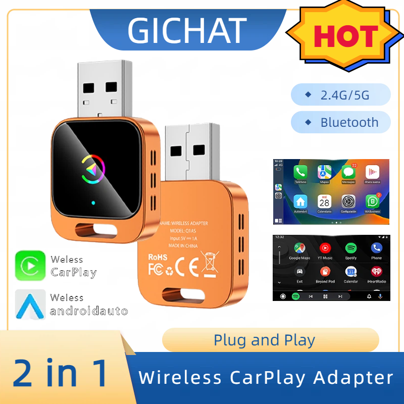 Dongle Wireless CarPlay 2in1,  - Smart Home Iot recensione e prezzo