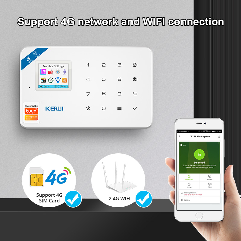 KERUI Kit sistema di allarme d - Home Automation Kit recensione e prezzo