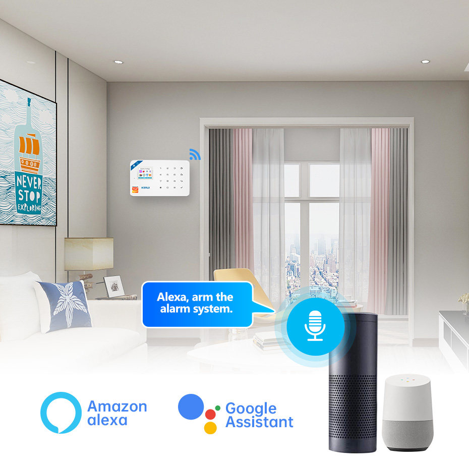 KERUI Kit sistema di allarme d - Home Automation Kit recensione e prezzo