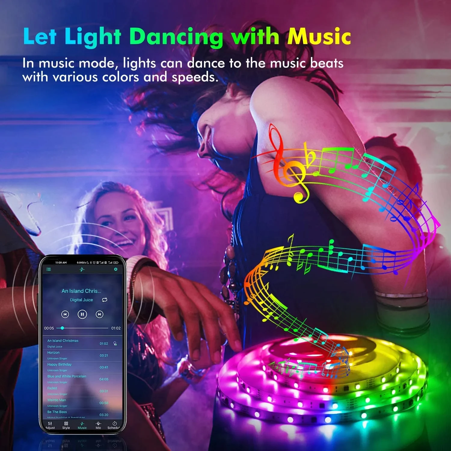5V 5050 Luci di striscia a LED - Smart Home Llm recensione e prezzo