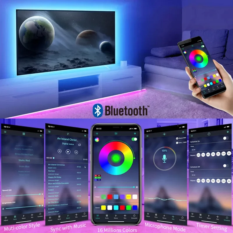 5V 5050 Luci di striscia a LED - Smart Home Llm recensione e prezzo