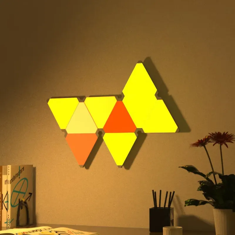 Luci LED triangolari Banqcn pe - Smart Home Panel recensione e prezzo